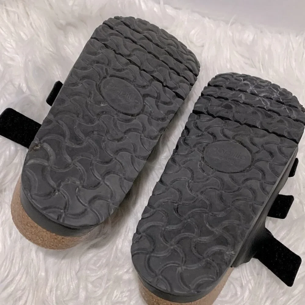 PAPILLIO Florida Vegan Flex Platform Black Sandals Men’s 9 Women’s 11
